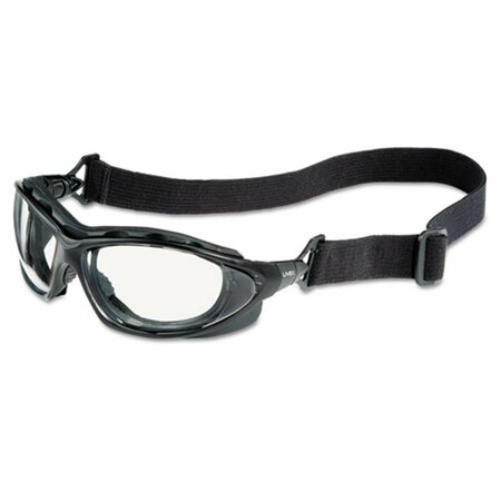MAKEOVER MAKEUP Seismic Sealed Eyewear, Clear Uvextra AF Lens, Black Frame MA193226